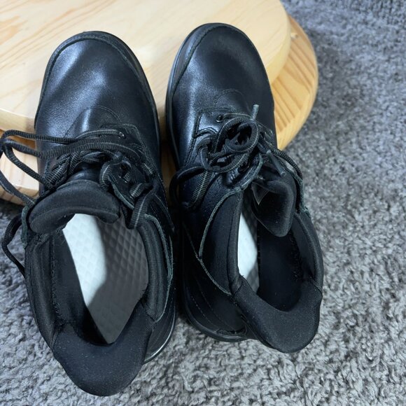 Orthofeet Shoes Rosel Boots Women Size 6 Wide Black Leather Comfort Ankle Bootie - Picture 6 of 9